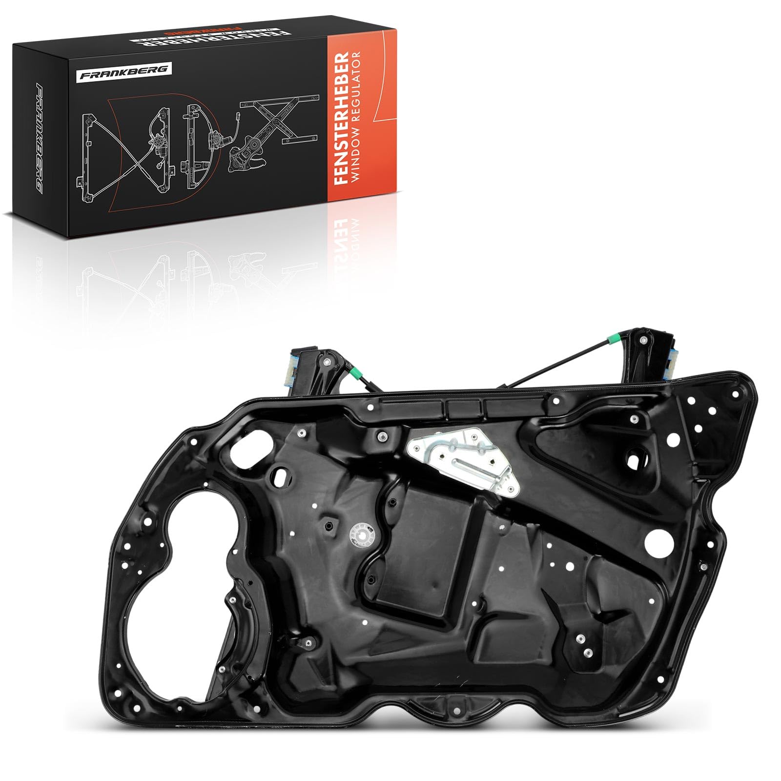 Frankberg Window Regulator Electric Without Motor Front Right Compatible with Pas sat 3C2 Saloon Pas sat Variant 3C5 Estate Year 2005/03-2011/10