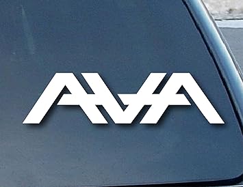 Angels And Airwaves Band Logo Car Window Vinyl Decal Sticker 5 Wide Farbe White By Spdecals Amazon De Auto