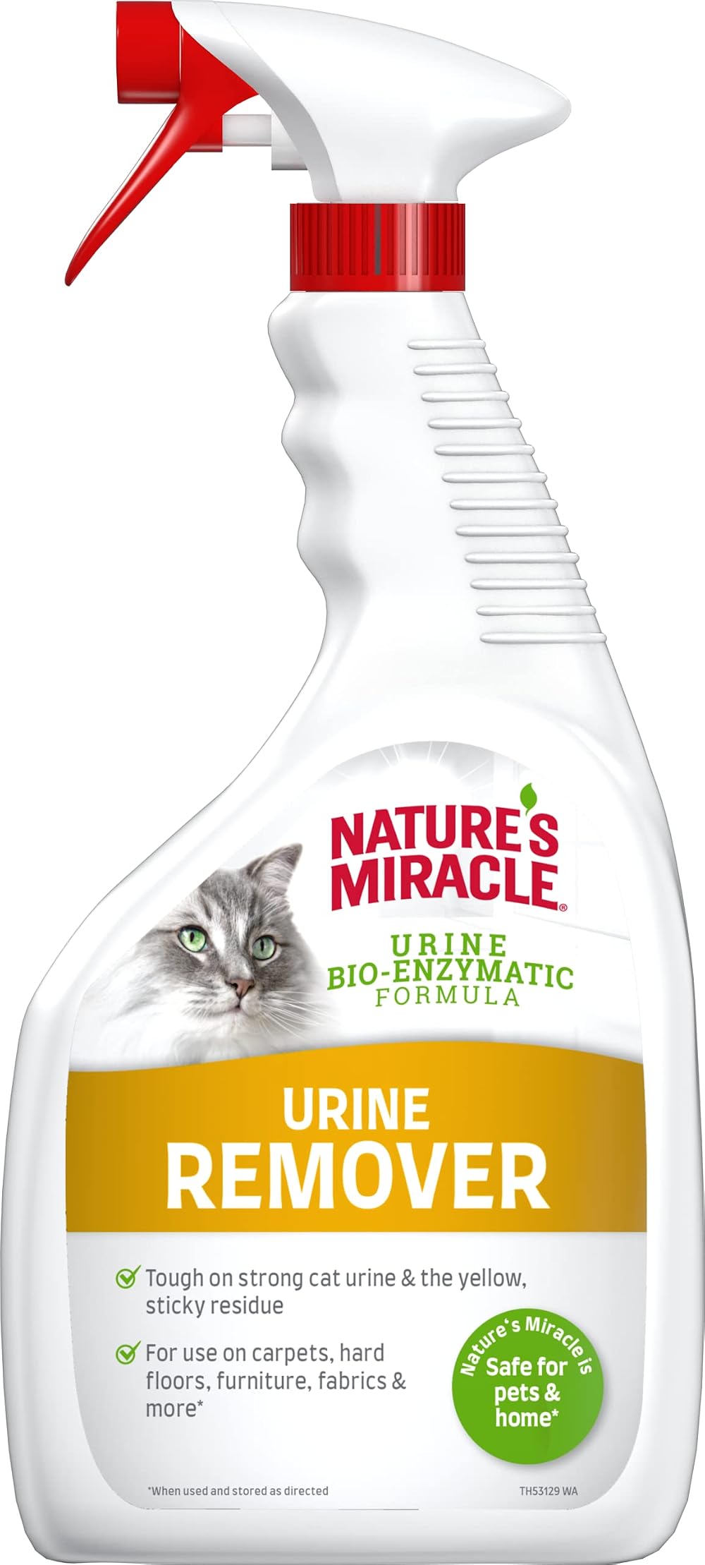 Nature's Miracle Cat Urine Stain & Odour Remover Bio-Enzymatic 946ml
