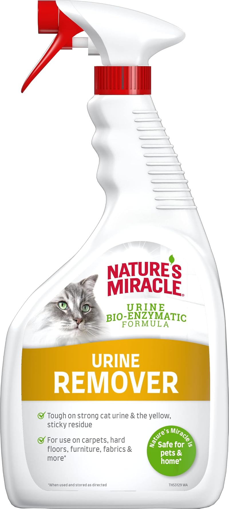Nature's Miracle Cat Urine Stain & Odour Remover Bio-Enzymatic 946ml
