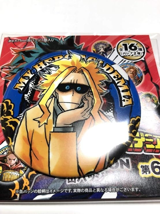 Amazon Co Jp 僕のヒーローアカデミア ヒロアカ 原作 ジャンプフェスタ21 Jf先行 コレクション缶バッジ第6弾 オールマイト ホビー 通販