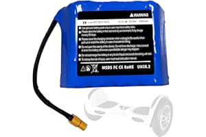 CBJJ 25.2V Hoverboard Battery Replacement 4Ah High Capacity Hoverboard Replacement Battery 25.2V Compatible for Jetson-Rave Hoverboard, Dimensions: 9.7 * 7 * 6cm (3.81 * 2.75 * 2.36inch)