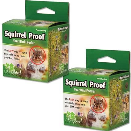 Amazon Com Johnson Smith Co Set 2 Squirrel Proof Spring Deters