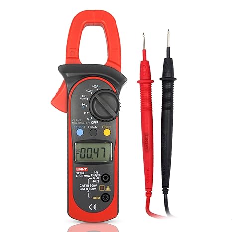 Uni-T UT204 Digit Auto Range Digital-strommesszangen-multimeter AC/DC Spannung Strom Widerstand Frequenz Tester Multitester
