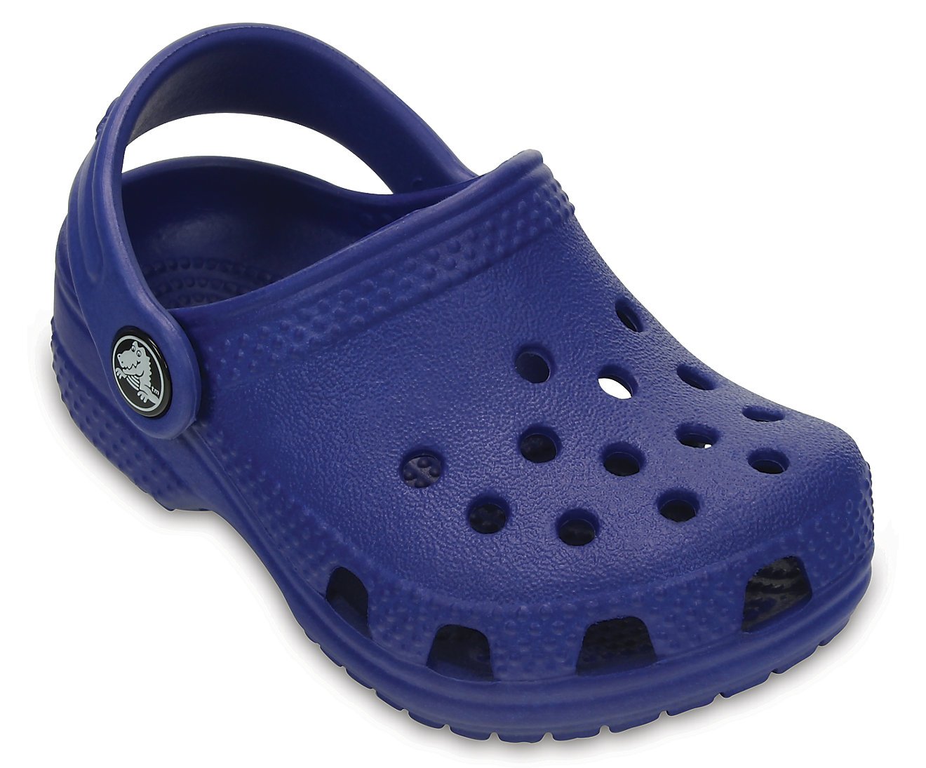 Crocs Unisex-Baby Classic Littles Clogs |Baby Shoes, Cerulean Blue, 2-3 Infant