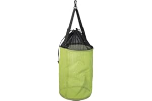 Chuanke Foldable Fishing Bait Bag Textilene Mesh Net Fishing Bucket Storage Cage