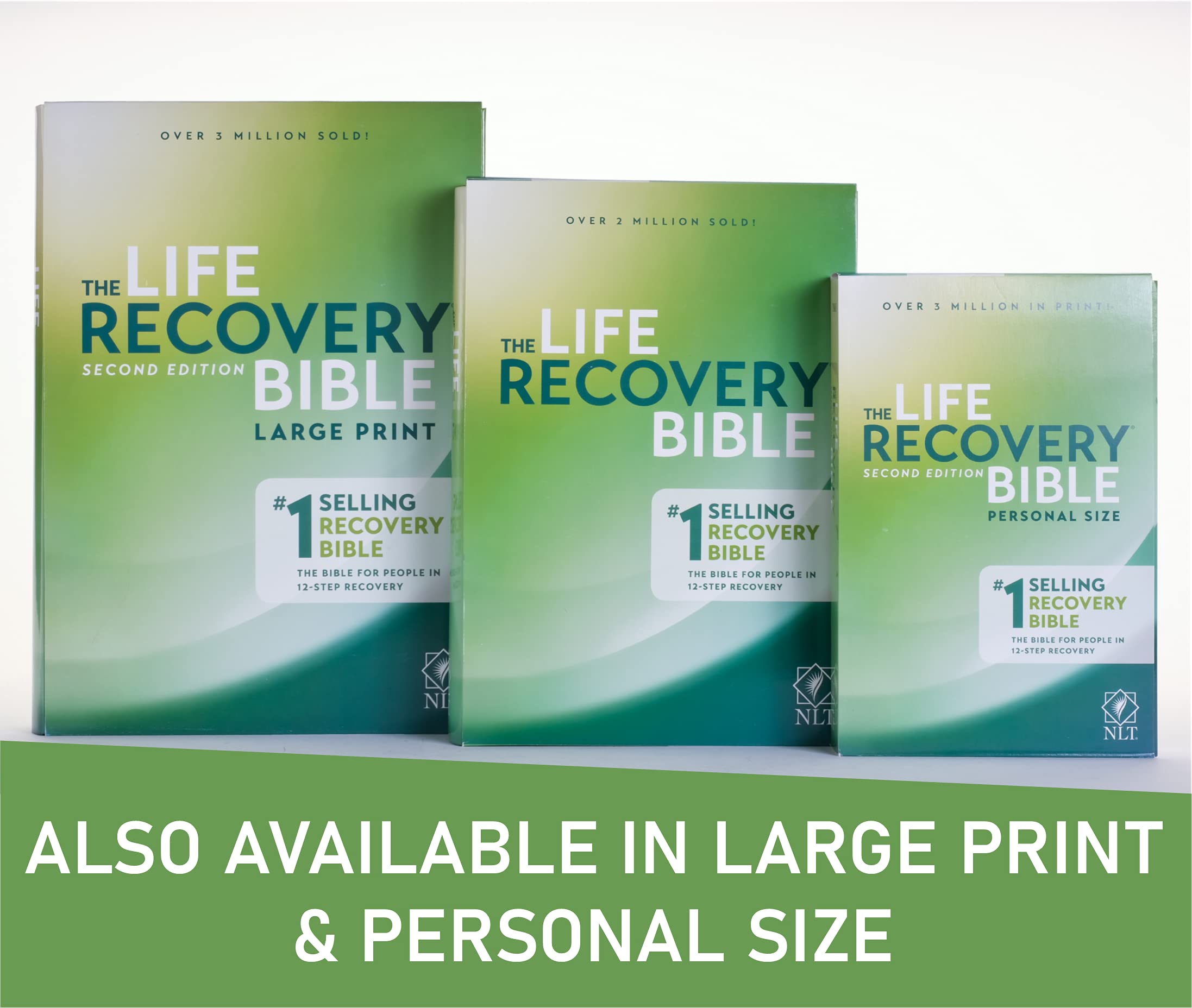 NLT Life Recovery Bible, Second Edition (Softcover): Addiction Bible Tied to 12 Steps of Recovery for Help with Drugs, Alcohol, Personal Struggles – With Meeting Guide NLT Life Recovery Bible, Second Edition (Softcover): Addiction Bible Tied to 12 Steps of Recovery for Help with Drugs, Alcohol, Personal Struggles – With Meeting Guide Paperback Spiral-bound