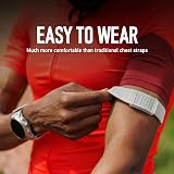 COROS Heart Rate Monitor Armband with Orange Band, 38 Hour Battery, Bluetooth view 2