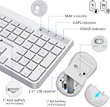 KOORUI Wireless Keyboard and Mouse Combo UK Layout Full Size view 5