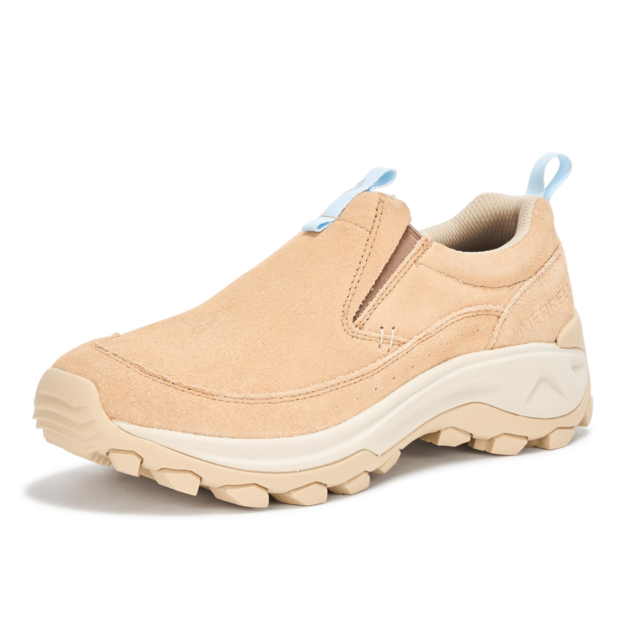 Merrell Women’s Nessa Moc Moccasin, Latte, 5.5