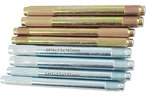 Fockety Wheel Stud Alignment Pin, 8 Wheel Alignment Pin, 12mm X 1.25, 1 2mm X .5, M14X1.25, M14X1.5 Balancing Tools for Bolts