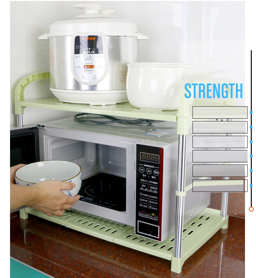 Carro auxiliar Microondas Estantes suelo estanterías de horno ...