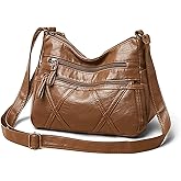 Gladdon Small Crossbody Bags for Women Leather Shoulder Purses Vegan Womens Cross body Bag Lightweight | Small, Leather, Vegan, Womens, Lightweight