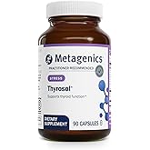 Metagenics Thyrosol - Vitamin & Mineral Supplement for Healthy Thyroid Support & Stress-Related Fatigue* - with Zinc, Selenium & Rhizoe Extract - 90 Capsules