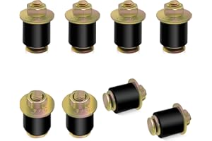 Daptemn 3/4" Rubber Expansion Freeze Plugs, 8PCS Automotive Engine Expandable Freeze Rubber Plugs Fit Hole: 3/4" - 7/8" (19 mm - 22 mm)