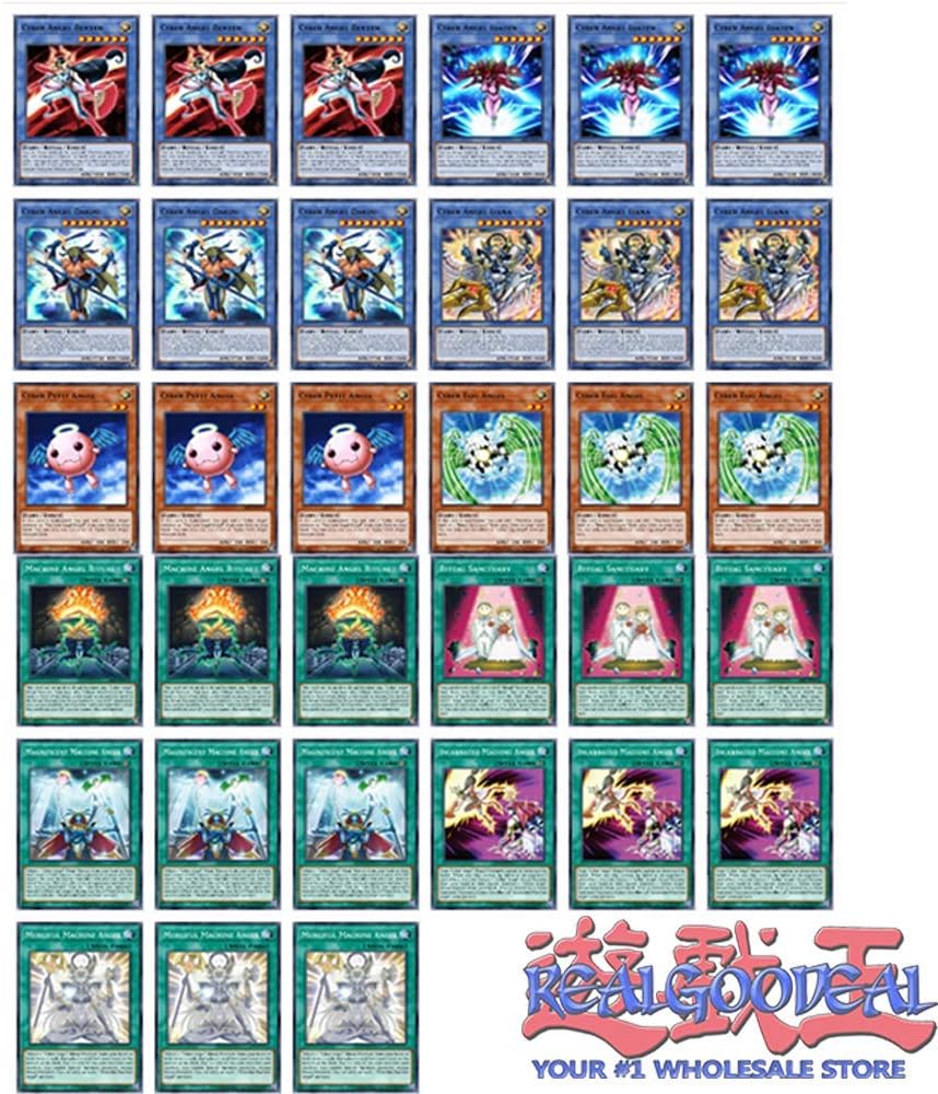 YuGiOh Cyber Angel Deck Core Izana Merciful Machine LED4 33 Card