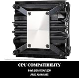 Thermalright AXP90-X47 Black Low Profile CPU Cooler 47mm ITX AM4 AM5 LGA1700 view 6