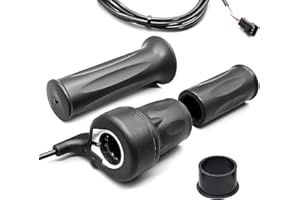 20X Half Twist Throttle Handle for E-Bikes, 24V-72V Electric Bicycle Throttle Handle – Smooth Acceleration for 22.2mm (7/8") 