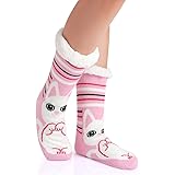 ZYZX Chaussettes D'hiver En Forme De Chat Pour Femme - Confortables