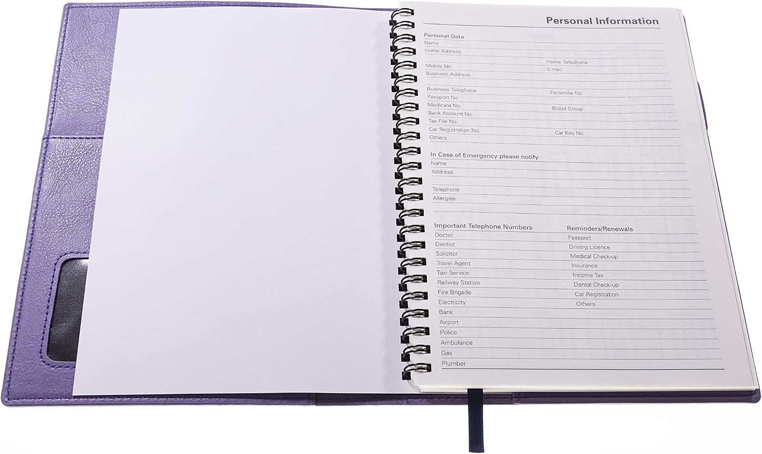 Collins Valour Week to View 2021 Diary - Lilac - Image 4