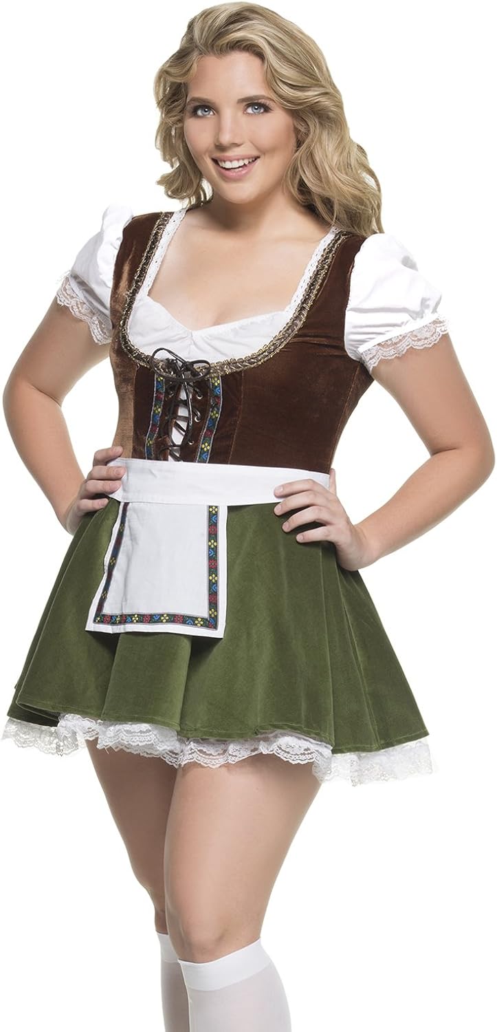 plus size bavarian fancy dress