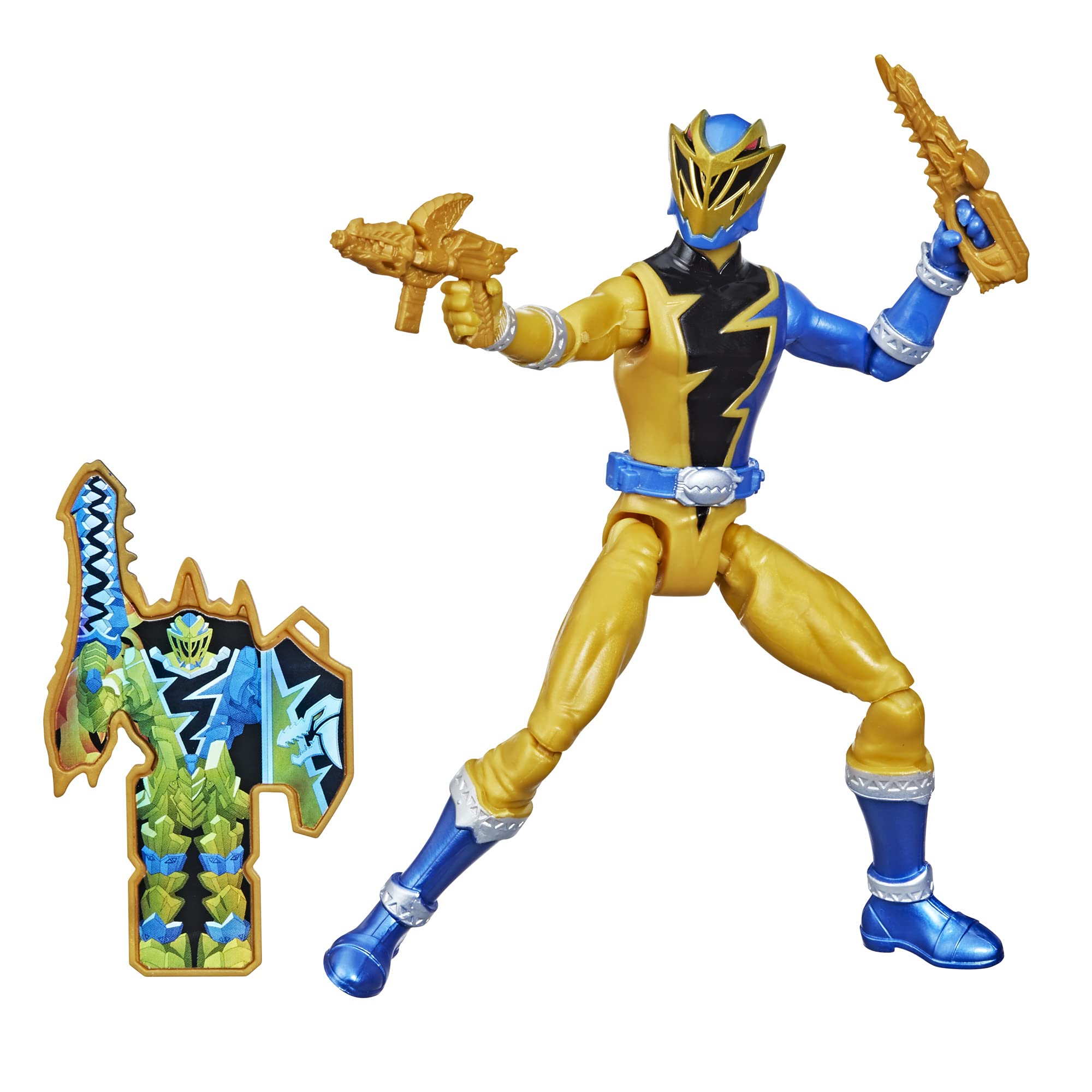 Power Rangers Dino Fury Gold Ranger Action Figure