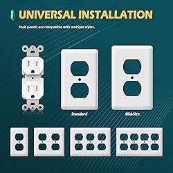 TOPELER Standard Electrical Wall Outlet, 15A