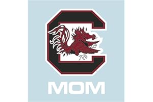 Craftique South Carolina Decal (C Gamecock MOM Decal (5''), 5 in)