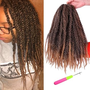 Amazon Com Marley Braiding Hair Afro Mixed Colour Maley Hair