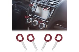 Wedcool 4PCS Radio Removal Tool Set, Car Audio Modification Tools, Original Car Audio Key Tool, Stereo Removal Tool, Universa