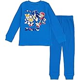 SEGA Sonic the Hedgehog Tails Knuckles Thermal T-Shirt Pants Little Kid to Big Kid