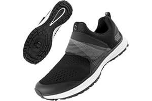 liekick Men's Cycling Shoes Compatible with 2-Bolt SPD Cleats, Comfortable Walkable Road Bike Shoes for Indoor & Outdoor Cycl