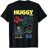 Poppy Playtime Huggy Wuggy He'll Hug You Till You Pop! T-Shirt