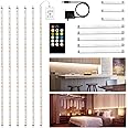 DAYBETTER Under Cabinet Lighting, Dimmable Under Cabinet Lights with Remote, 360 LEDs, Tunable White(2700K-6500K) 6 PCS 3.28ft LED Strip Lights kit for Kitchen, Cabinet, Counter, Shelf, Timer, 9.84ft
