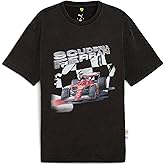 PUMA Men's Standard Scuderia Ferrari Formula 1 Graphic T-Shirt, Black Car AH25