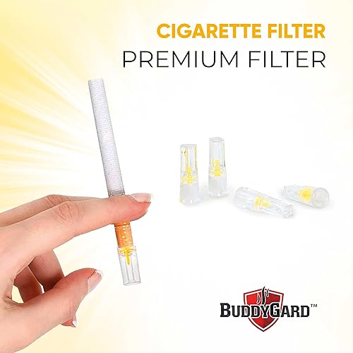 cigarette reusable filter BUDDYGARD Cigarette Filters 250 Cigarette Filters That Remove Tar and  Chemicals, Reusable Filter Tips, Tar Blockers, Smart Filters for Cigarettes  Tips, Regular & King Size in Saudi Arabia