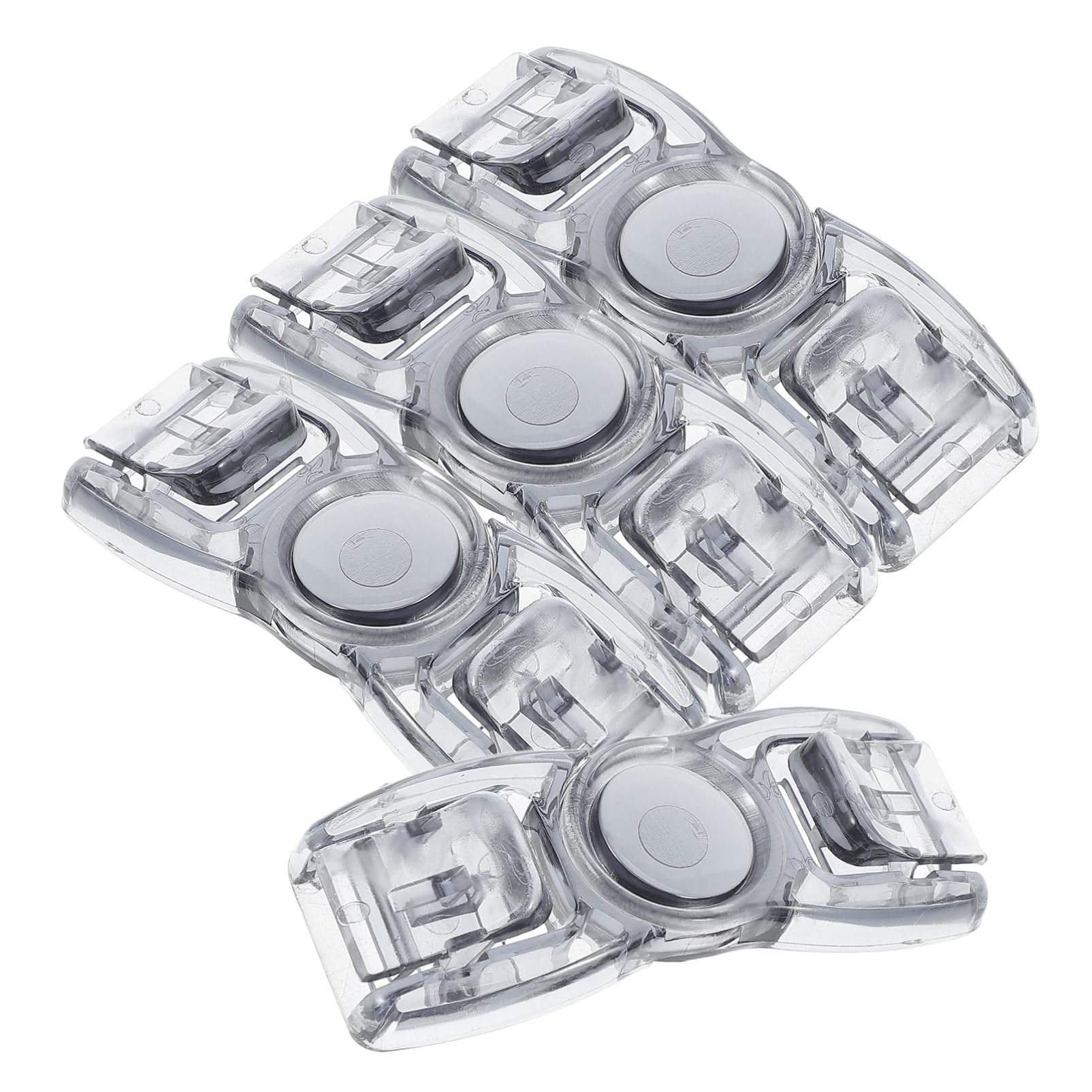 Milisten Universal Swimming Goggles Buckles 4Pcs Swim Goggle Strap Clips Adjustable Head Strap Buttons Replacement Accessories for Swim Glasses