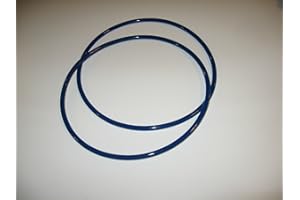 WORKMAS NEW DRIVE BELTS 2 BLUE MAX 1/4" ROUND FOR VALUE CRAFT 8170A BAND SAW