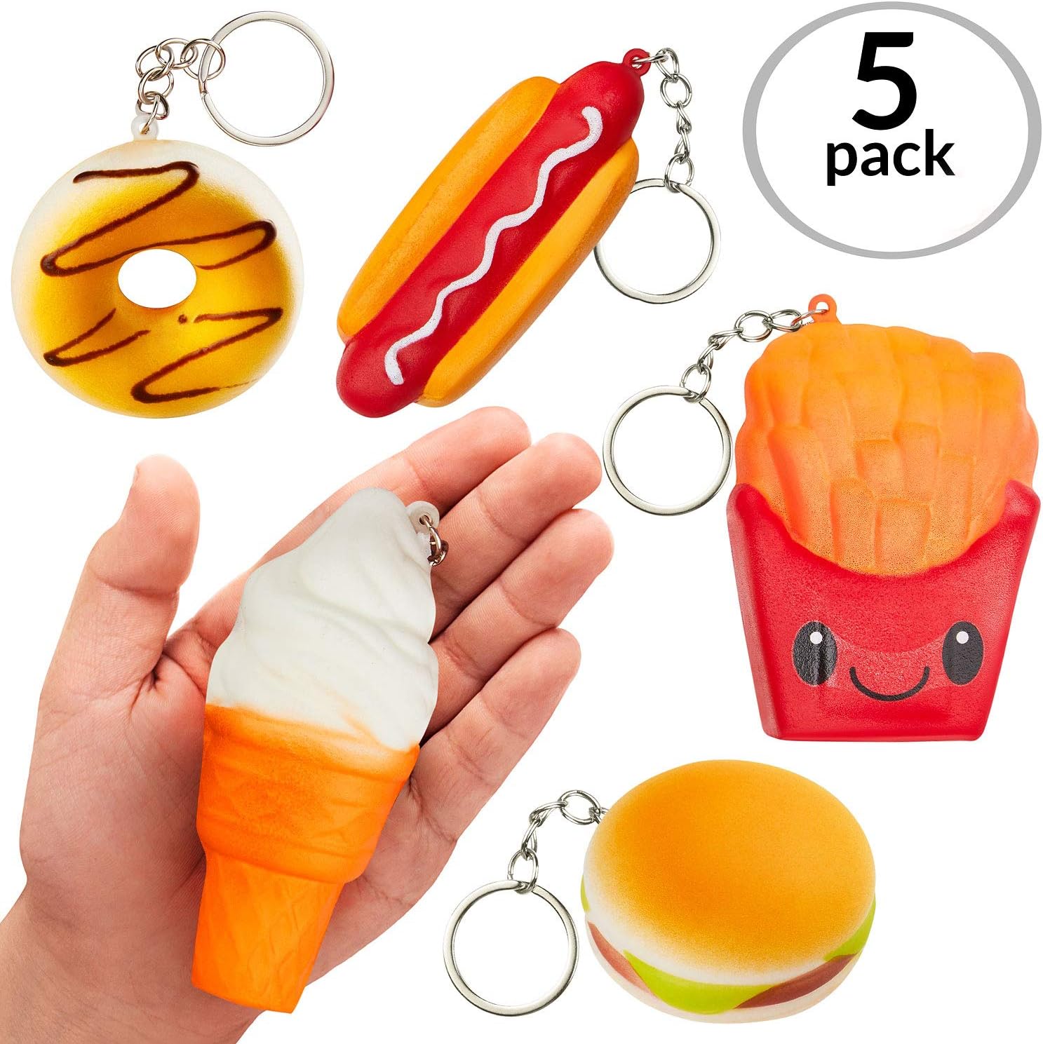 squishy keychain amazon