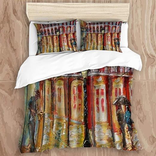 Amazon Com Nikivivi Duvet Cover Oil Painting New Orleans Cowboy
