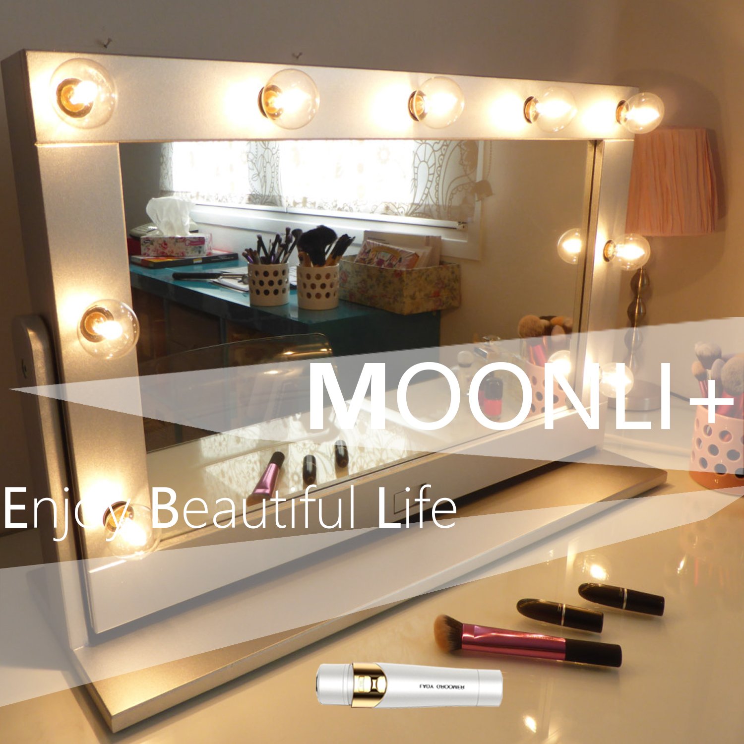 Hair Shaver for Women Bikini Electric Facial Hair Removal Ladies Razor Epilator Nose Hair Remover Kit Pubic Hair Trimmer for Women Bikini Face Eyebrow Body Armpit Leg Moonli 4 in 1 Waterproof Groomer