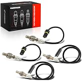 A-Premium Upstream and Downstream O2 Oxygen Sensor Compatible with BMW | for E46 323CI 2000, 323I 1999-2000, 325I 01-203, 328I, 328CI, E39 525I, X3 E83, X5 E53 &amp; More, 4-Pack, Replace# 11781433940