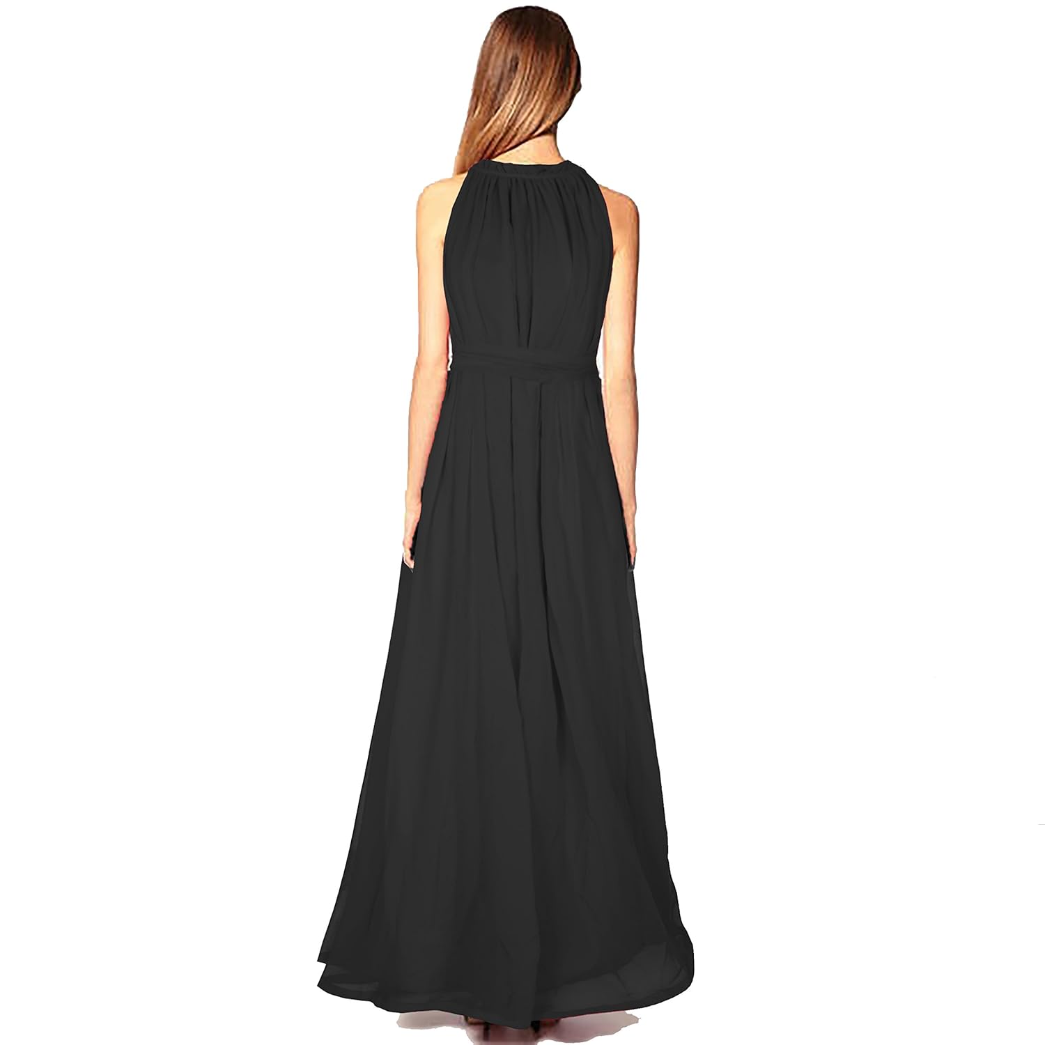 pure georgette designer baloon long maxi gown for girls & women