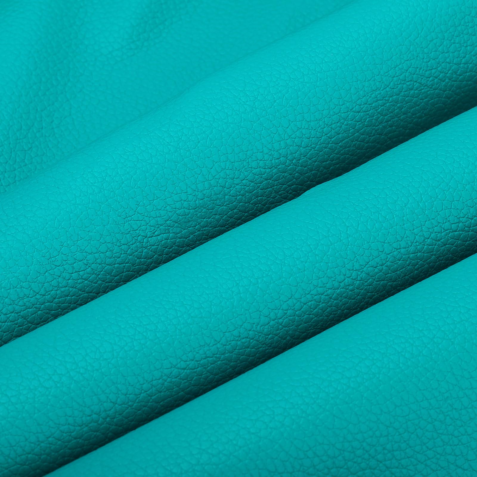 PATIKIL 54x19.7x0.05 Inch Faux Leather Sheets, Soft Colored Faux PU Leather Sheets Repair Fabric Patch for Book Binding, Repairing, Crafting, Sewing, Blue