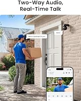 Reolink 5MP PTZ Camera E1 Outdoor 2.4/5GHz WiFi 3X Optical Zoom Color Night view 8