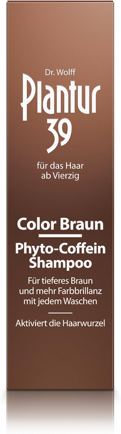 Plantur 39 Caffeine Brown Shampoo Brunette Hair 250ml, Other, 250 ml (Pack of 1) - Image 4