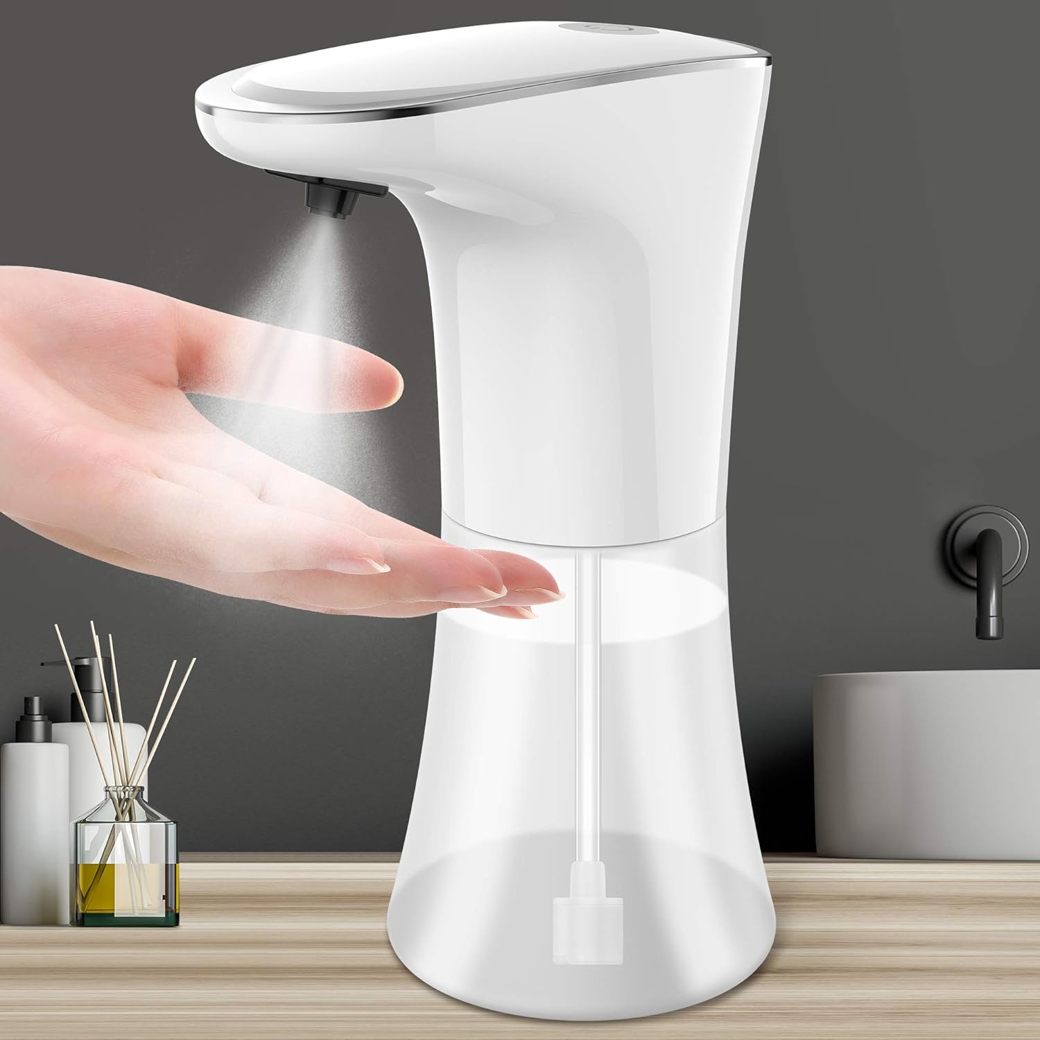 Amazon.co.jp 2020 Rechargeable Alcohol Dispenser, Automatic Alcohol