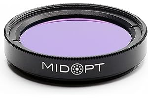 MidOpt Near-IR Bandpass Filter for Machine Vision, BP Series, Broad Bandwidth, Range: 820-910nm, BP850-30.5, Fits M30.5 Lens Filter Thread