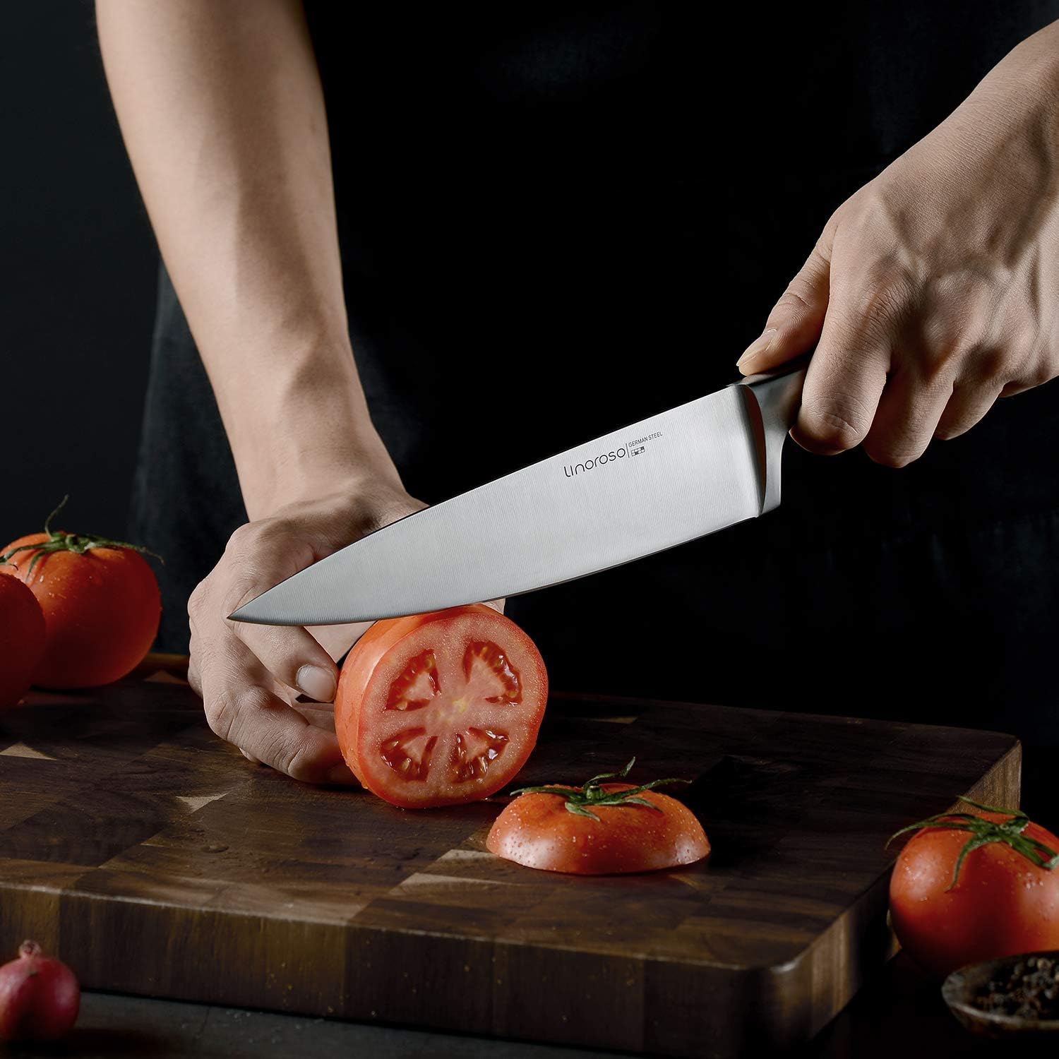 linoroso Chef Knife, Professional Pro Kitchen Knife 8 inch Chef's Knives - Image 4