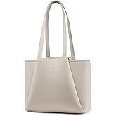 LOVEVOOK Shoulder Bag for Women - Vintage-Style Top Handle Shoulder Bag,Faux Leather Small Purse for Women with Zipper